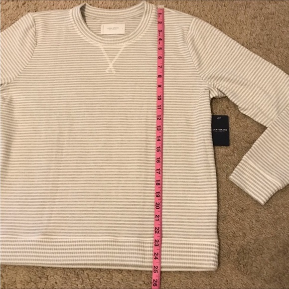 🌀NWT! Lucky Brand crewneck cloud pullover - Picture 12 of 13